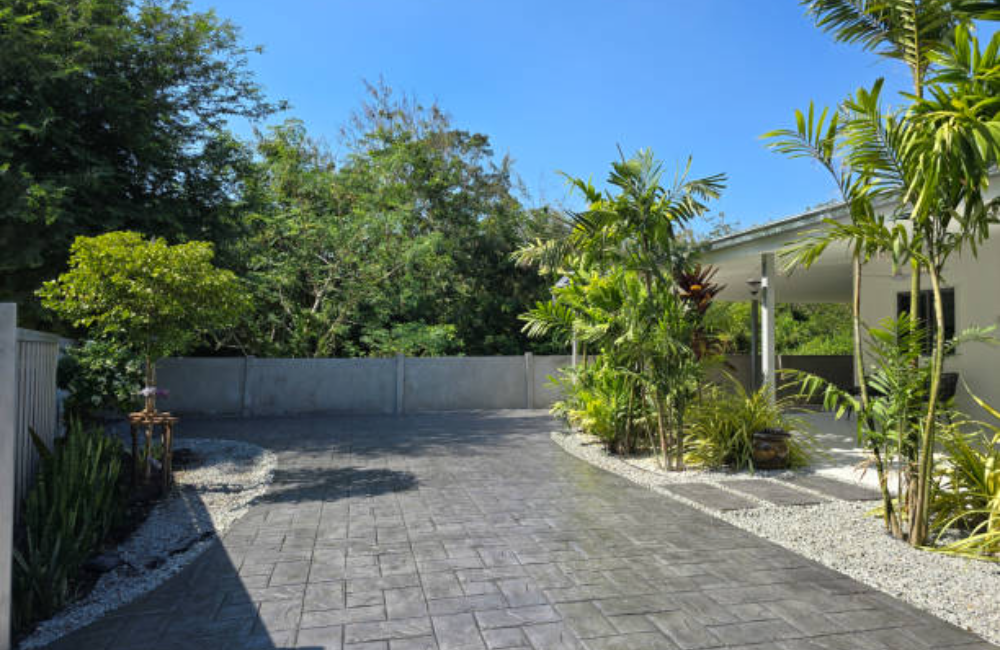 Stamped Concrete (2) About Blue Water Pool